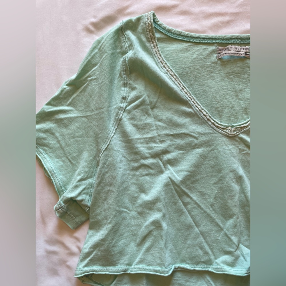 Urban Outfitters v neck mini tee